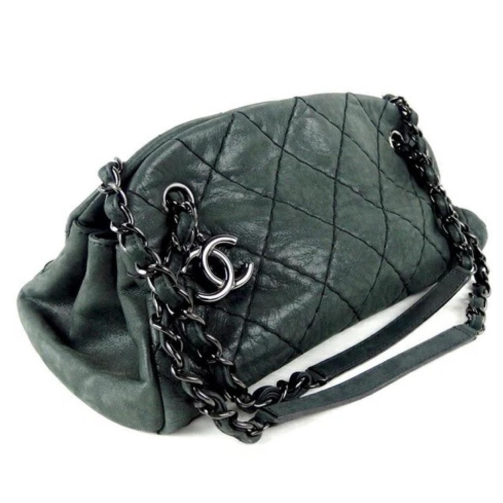 Black Quilted Leather Bag - just mademoiselle small bag